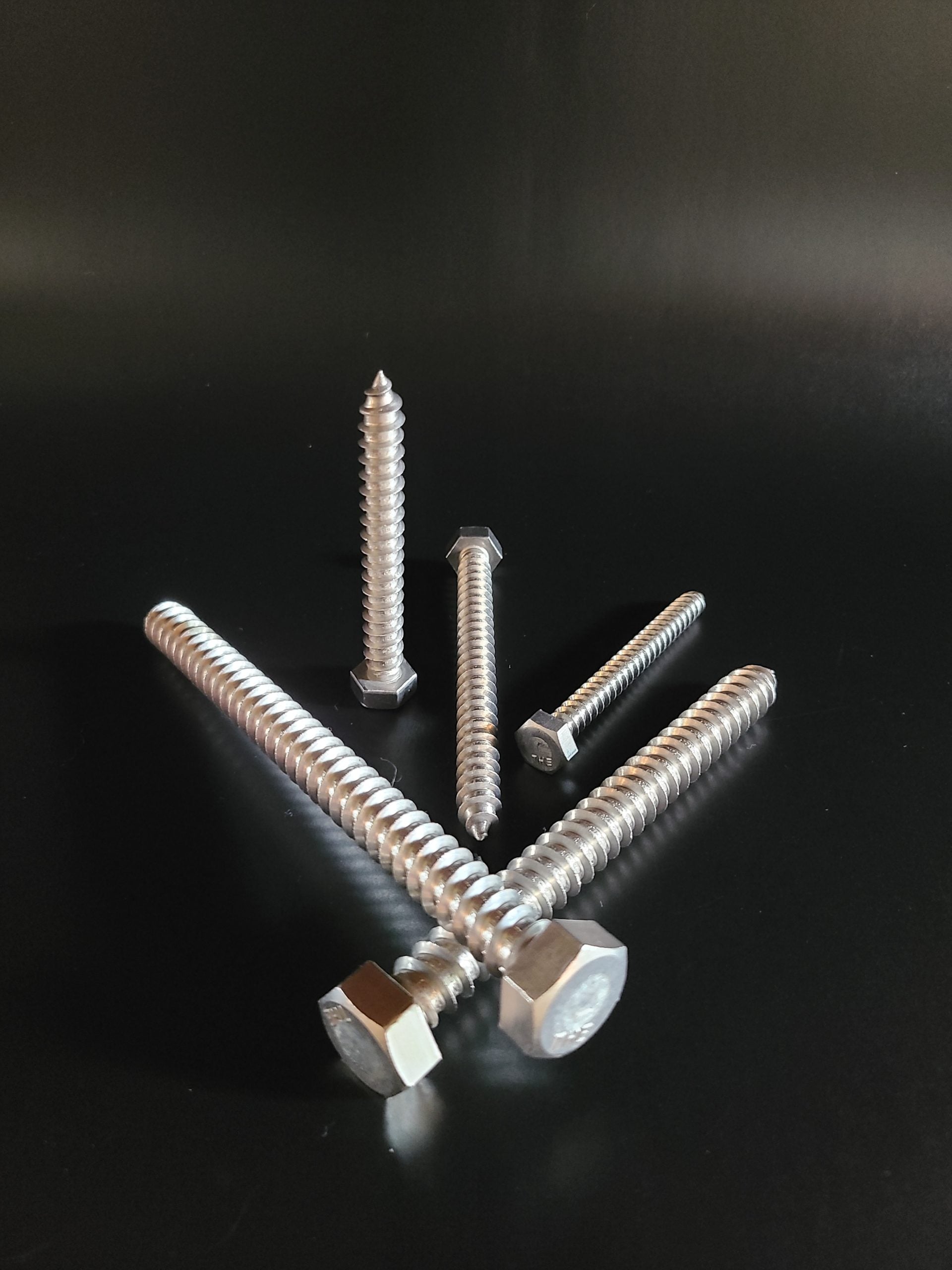 The Benefits of Non-Ferrous Fasteners 1 3 FULL THREAD HEX HEAD LAG SCREWS scaled